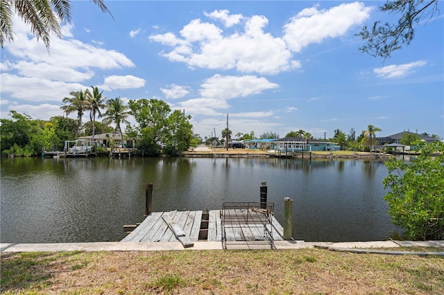 453 Carolyn Ln, Punta Gorda, FL 33950 - dock area featuring a water view