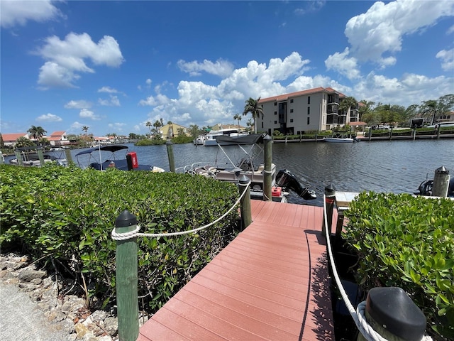 25188 Marion Ave Unit F304, Punta Gorda, FL 33950 - view of dock featuring a water view