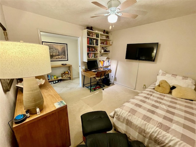 25188 Marion Ave Unit F304, Punta Gorda, FL 33950 - bedroom featuring carpet flooring and ceiling fan