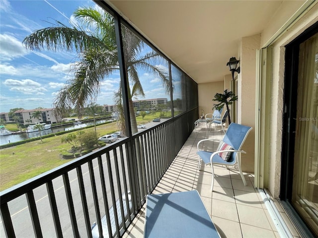 25188 Marion Ave Unit F304, Punta Gorda, FL 33950 - balcony featuring a water view