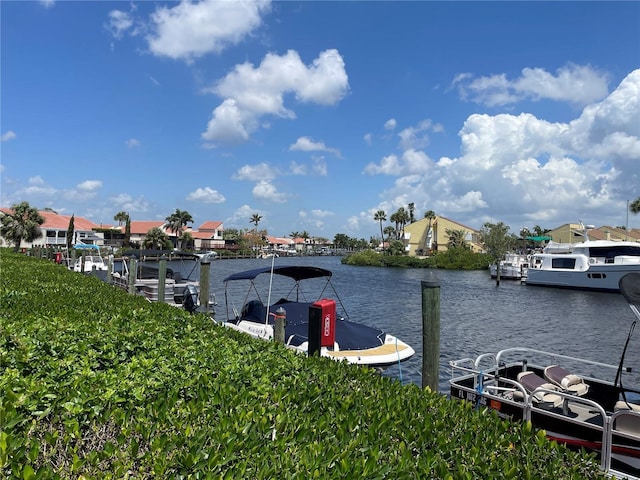 25188 Marion Ave Unit F304, Punta Gorda, FL 33950 - dock area featuring a water view