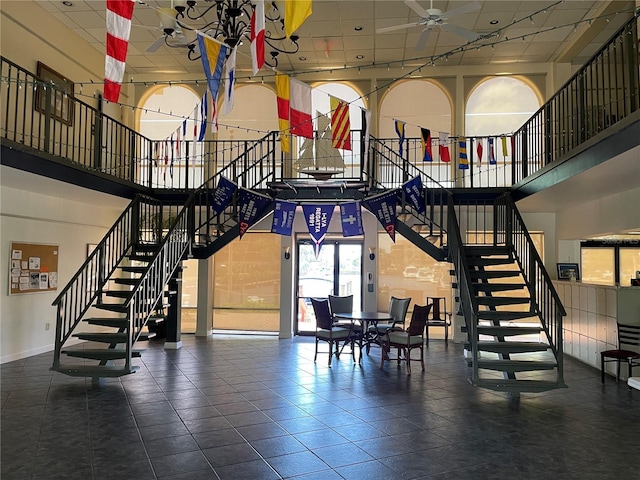 25188 Marion Ave Unit F304, Punta Gorda, FL 33950 - building lobby featuring stairs