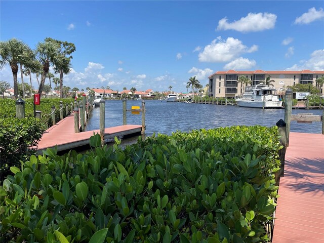 25188 Marion Ave Unit F304, Punta Gorda, FL 33950 - dock area featuring a water view