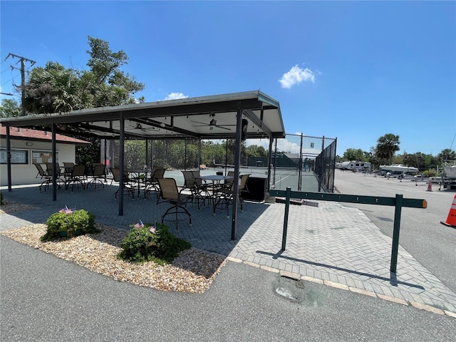25188 Marion Ave Unit F304, Punta Gorda, FL 33950 - view of patio / terrace featuring fence