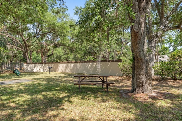 19505 Quesada Ave Unit A204, Port Charlotte, FL 33948 - view of yard with fence