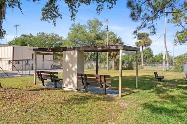 19505 Quesada Ave Unit A204, Port Charlotte, FL 33948 - view of community featuring a yard and fence
