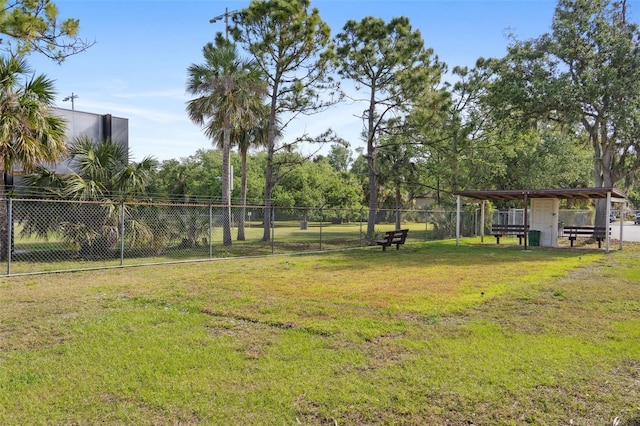 19505 Quesada Ave Unit A204, Port Charlotte, FL 33948 - view of yard with fence