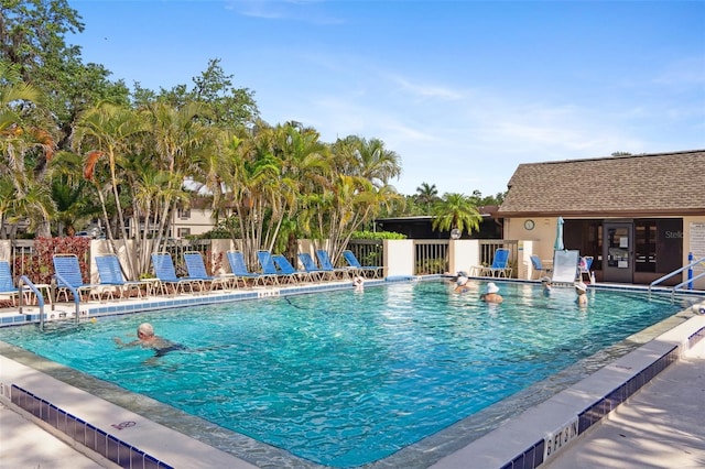 19505 Quesada Ave Unit A204, Port Charlotte, FL 33948 - pool featuring fence