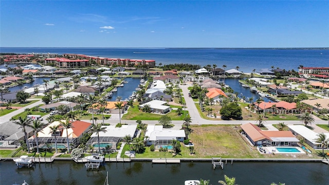 48 Hibiscus Dr, Punta Gorda, FL 33950 - bird's eye view with a residential view and a water view