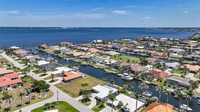 48 Hibiscus Dr, Punta Gorda, FL 33950 - birds eye view of property featuring a residential view and a water view
