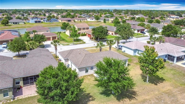 3514 Yacht Club Ct, Kissimmee, FL 34746 - aerial view featuring a residential view and a water view
