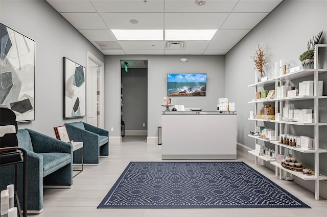 reception with visible vents