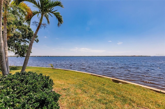 property view of water