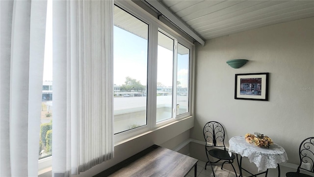 21300 Brinson Ave Unit 201, Port Charlotte, FL 33952 - tiled dining room with plenty of natural light