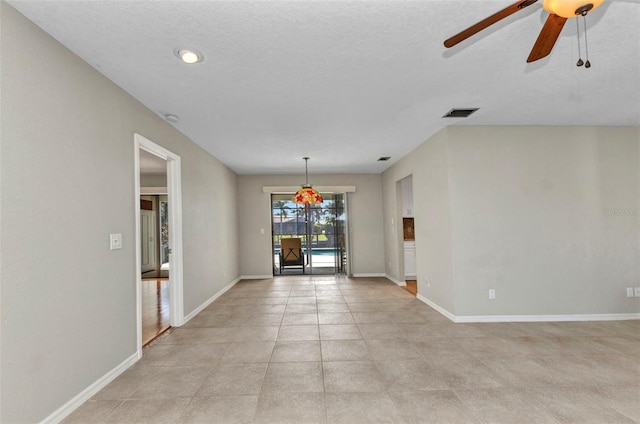 80 Hibiscus Dr, Punta Gorda, FL 33950 - unfurnished room featuring ceiling fan, baseboards, recessed lighting, and a smoke detector