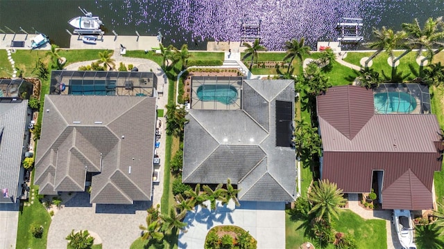 80 Hibiscus Dr, Punta Gorda, FL 33950 - bird's eye view of a pool