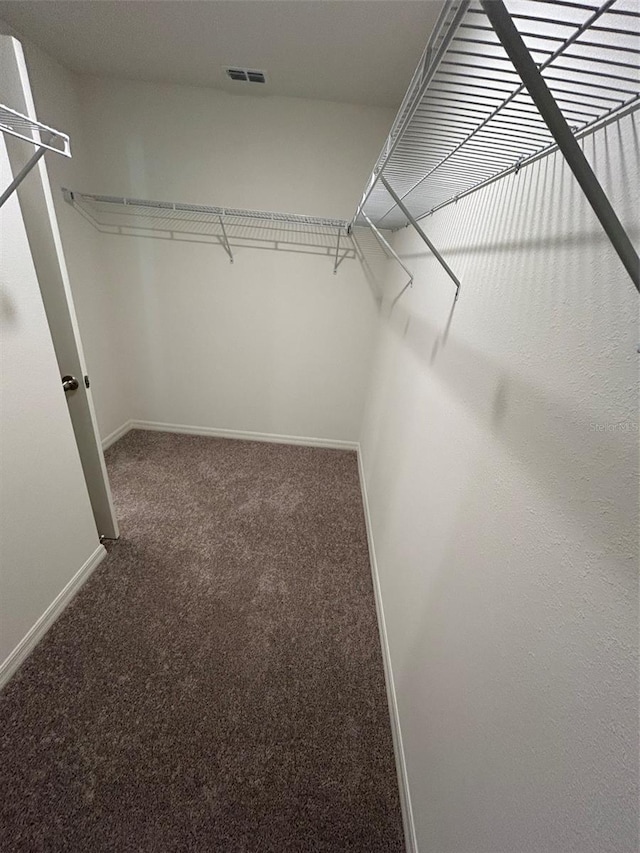 11 Zorro Ct, Palm Coast, FL 32164 - spacious closet featuring visible vents and carpet