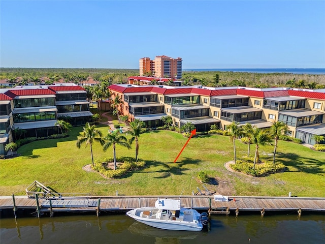 3230 Southshore Dr Unit 33A, Punta Gorda, FL 33955 - drone / aerial view of a large body of water