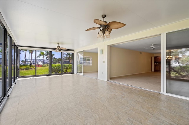 3230 Southshore Dr Unit 33A, Punta Gorda, FL 33955 - view of unfurnished sunroom