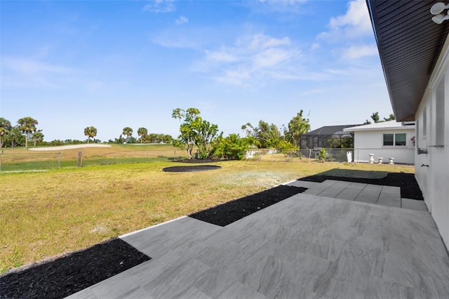124 Rotonda Cir, Rotonda West, FL 33947 - view of yard with a patio