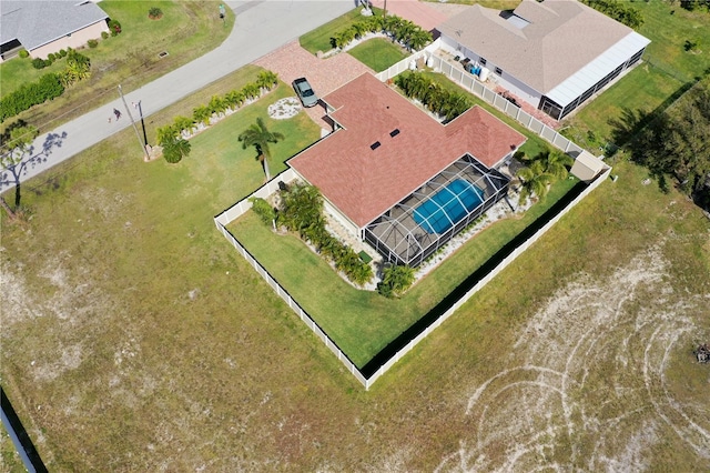 drone / aerial view
