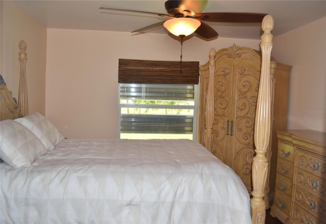 1118 NW 17th St, Cape Coral, FL 33993 - bedroom featuring a ceiling fan