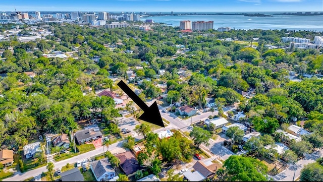 2002 Central Ave, Sarasota, FL 34234 - view of property location with a large body of water and nearby urban area