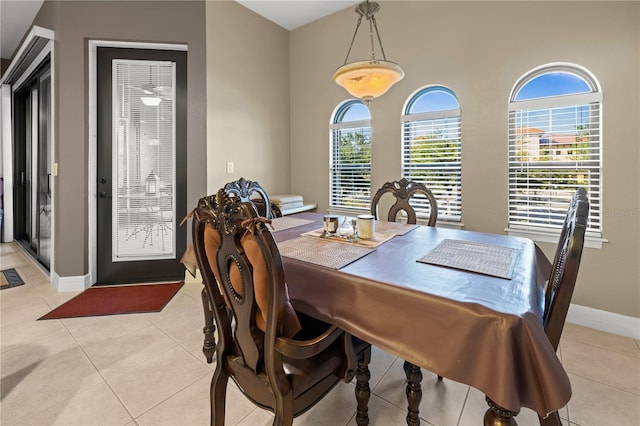 95 Vivante Blvd # 9524, Punta Gorda, FL 33950 - dining room featuring baseboards and light tile patterned floors