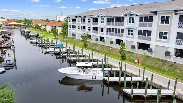 dock with a water view