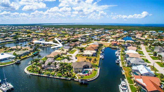 3520 Caya Largo Ct, Punta Gorda, FL 33950 - aerial perspective of suburban area with a nearby body of water