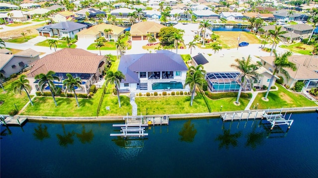 3520 Caya Largo Ct, Punta Gorda, FL 33950 - aerial view of residential area featuring a nearby body of water