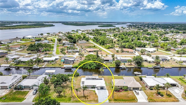27385 Voyageur Dr, Punta Gorda, FL 33983 - aerial perspective of suburban area with a nearby body of water
