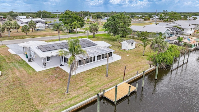 27385 Voyageur Dr, Punta Gorda, FL 33983 - aerial perspective of suburban area with a nearby body of water