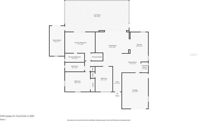 27385 Voyageur Dr, Punta Gorda, FL 33983 - home floor plan