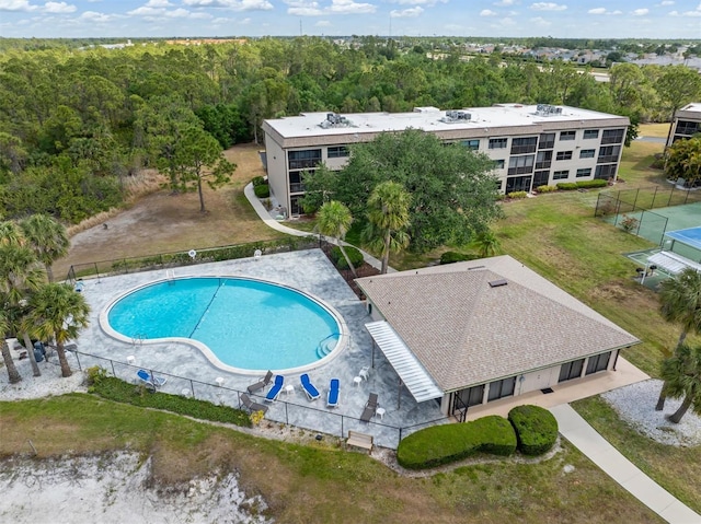 aerial view