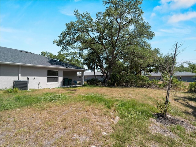 15579/15581 Chamberlain Blvd, Port Charlotte, FL 33953 - view of yard with central air condition unit