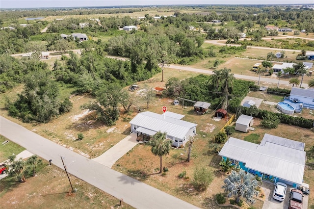 drone / aerial view