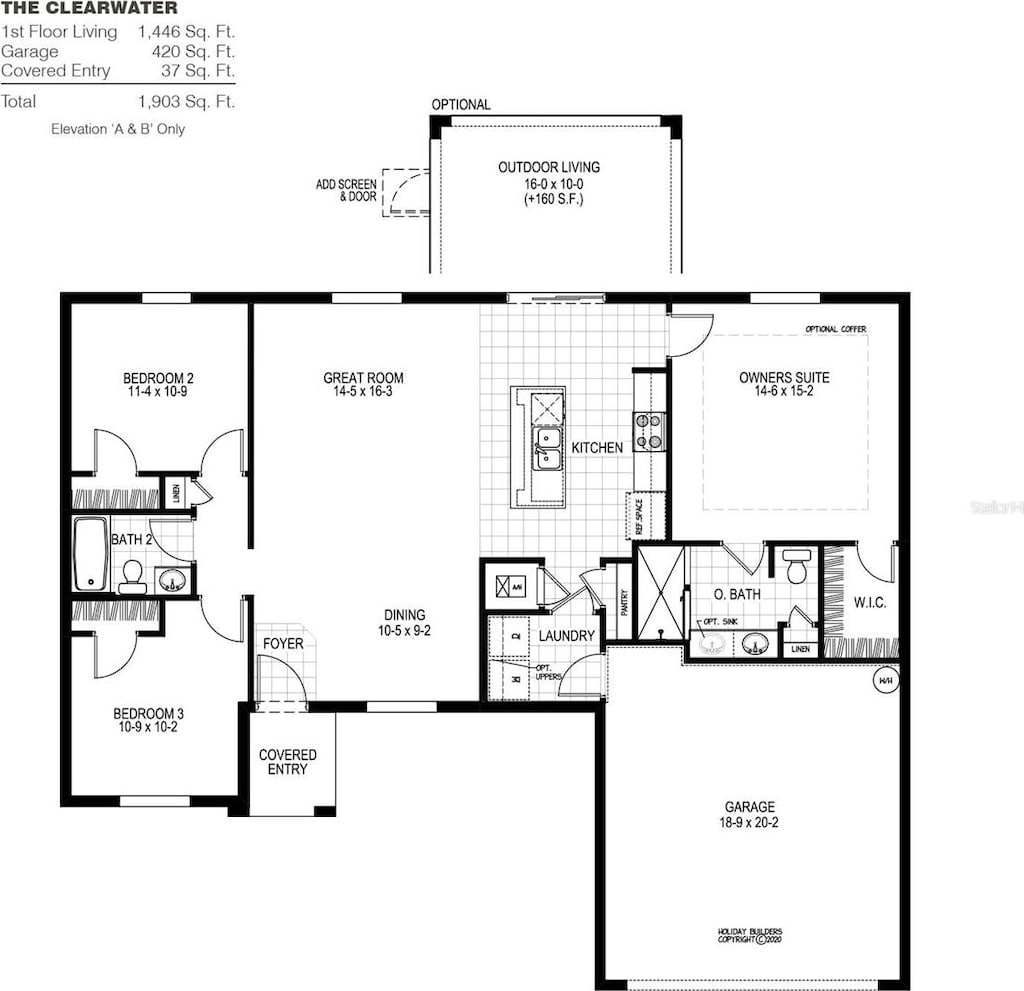 9135 N Lisa Ter, Citrus Springs, FL 34433 - view of layout