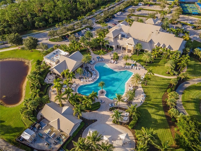 6763 Winding Cypress Dr, Naples, FL 34114 - drone / aerial view
