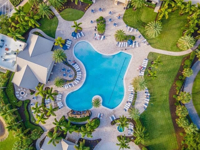 6763 Winding Cypress Dr, Naples, FL 34114 - birds eye view of property