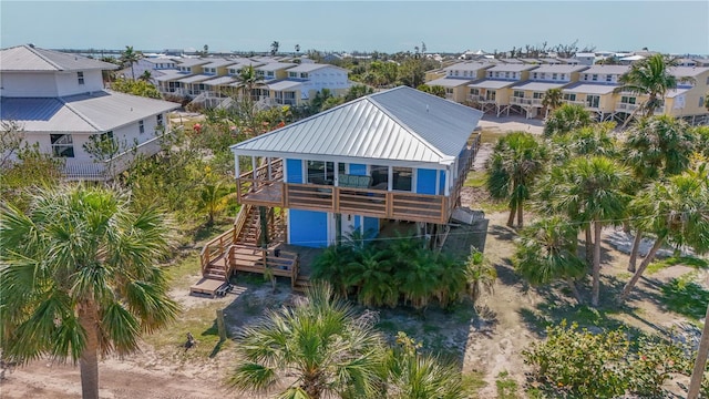 birds eye view of property featuring a residential view