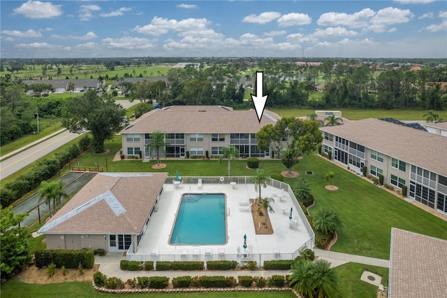 aerial view