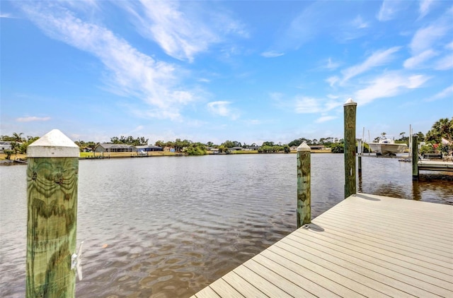 474 Lomond Dr, Port Charlotte, FL 33953 - dock with a water view and boat lift