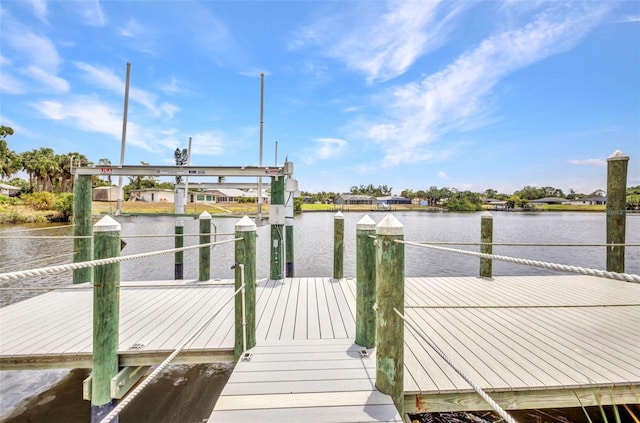 474 Lomond Dr, Port Charlotte, FL 33953 - dock featuring a water view