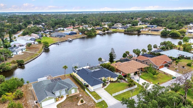 474 Lomond Dr, Port Charlotte, FL 33953 - aerial view of residential area with a large body of water