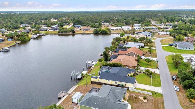 474 Lomond Dr, Port Charlotte, FL 33953 - aerial perspective of suburban area with a nearby body of water