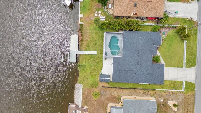 474 Lomond Dr, Port Charlotte, FL 33953 - aerial view of a nearby body of water