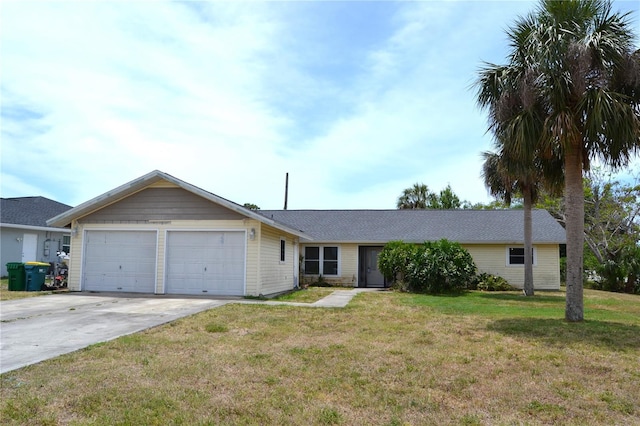21161 Knollwood Ave, Port Charlotte, FL 33952 - single story home with a garage, driveway, and a front yard