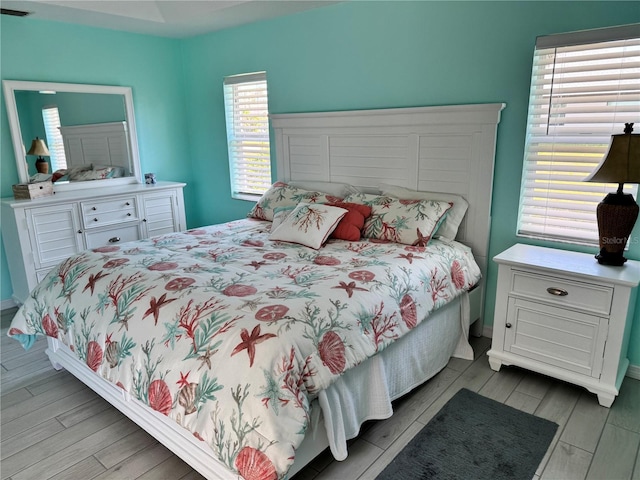 1025 Boundary Blvd, Rotonda West, FL 33947 - bedroom featuring visible vents and wood tiled floor