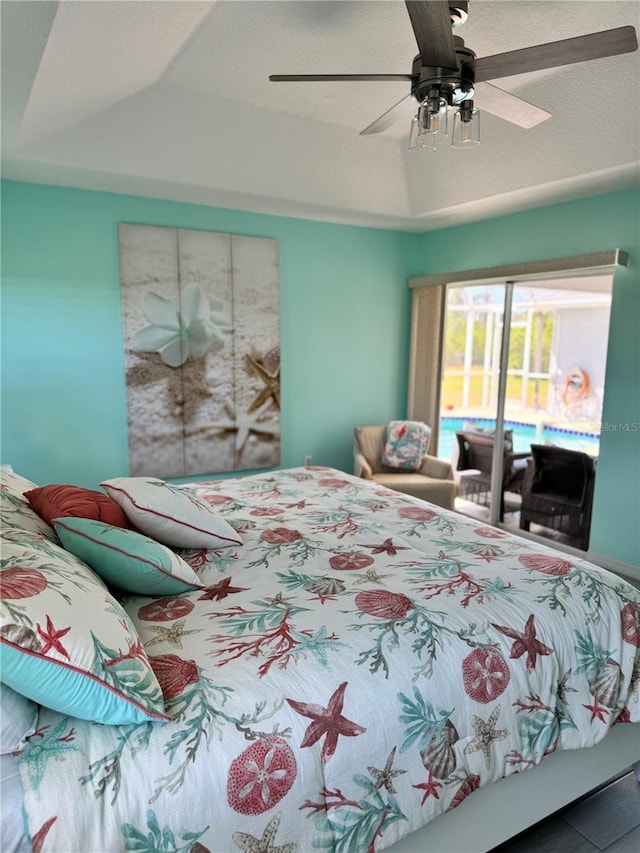 1025 Boundary Blvd, Rotonda West, FL 33947 - bedroom with a ceiling fan